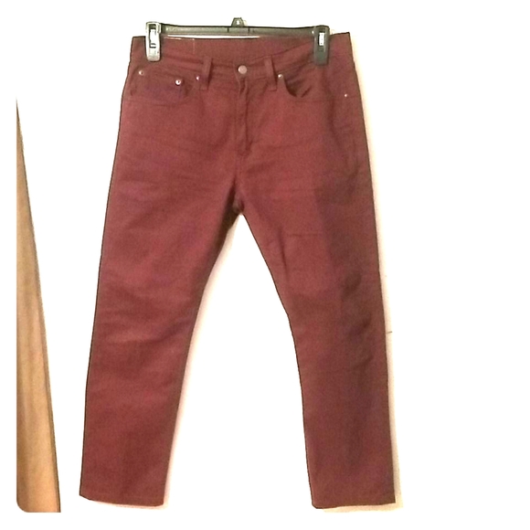 Levi's Other - 🎉2x Host Pick 🎉Levi's Strauss 502 Burgundy jeans
